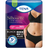 Tena Silhouette Noir Taille Basse Moyenne , 12 unités