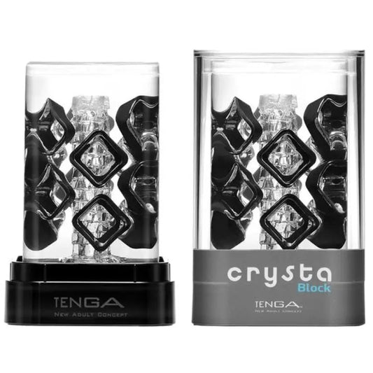 Tenga Crysta Male Masturbator Block