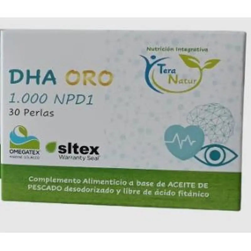 Teranatur Dha Gold 1000 Npd1 30 Pearls.