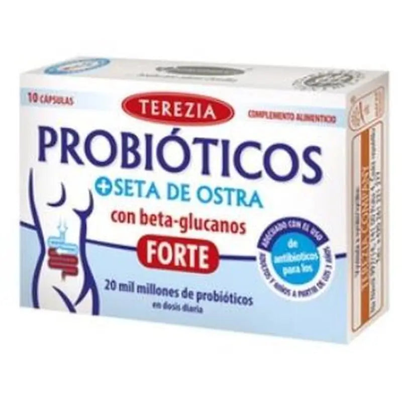 Terezia Probiotics + Oyster Mushroom with Beta-Glucans 10Caps
