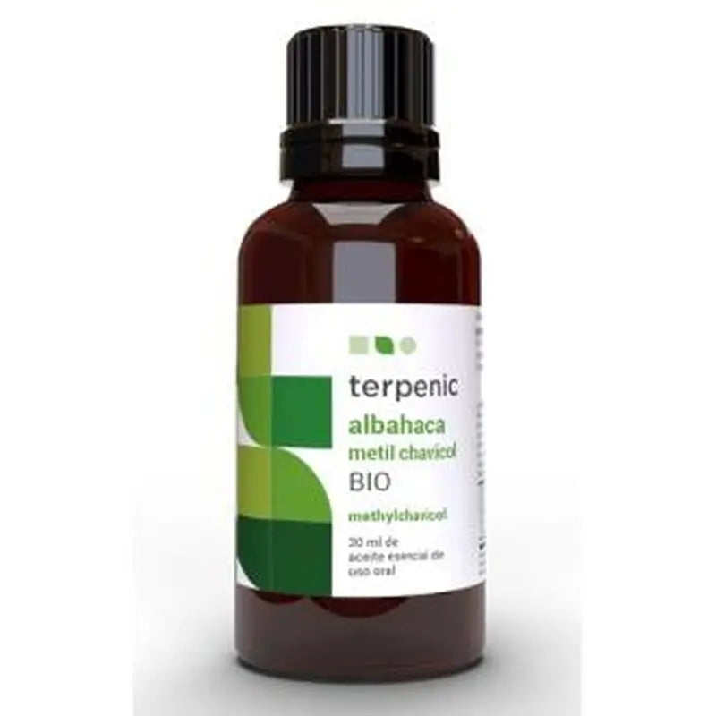 Terpenic Basil Essential Oil 30Ml. Bio