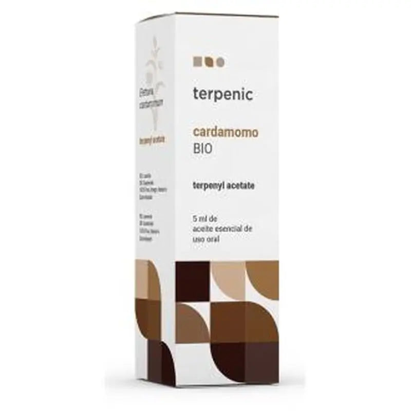 Terpenic Cardamom Essential Oil Bio 5Ml.