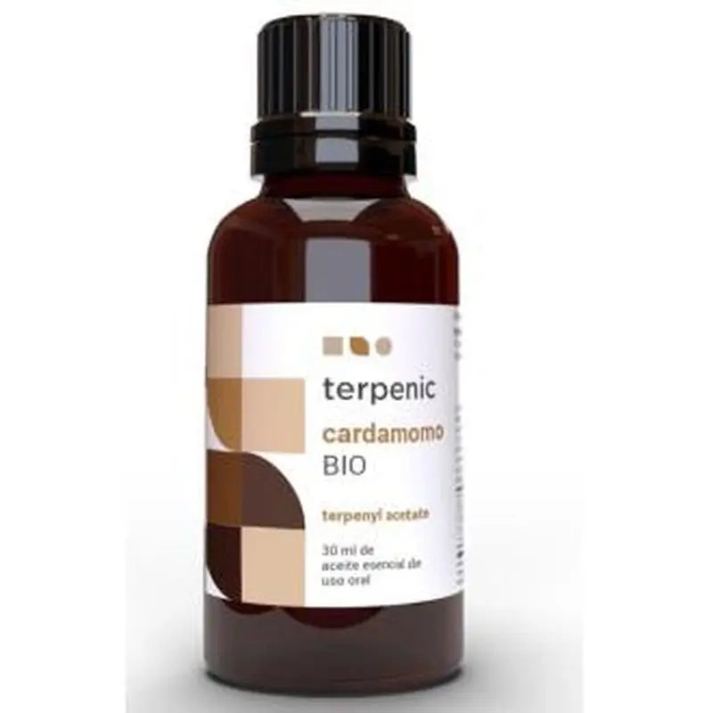 Terpenic Cardamom Essential Oil Bio 30Ml.