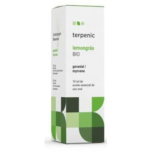 Terpenic Lemongras Essential Food Oil Bio 10Ml.