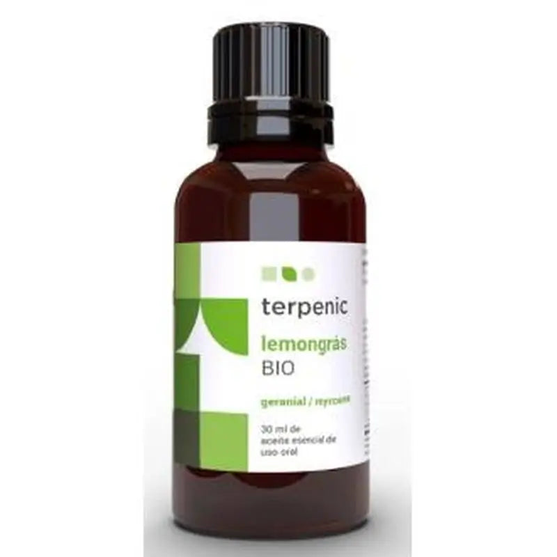 Terpenic Lemongras Essential Oil Bio 30Ml.