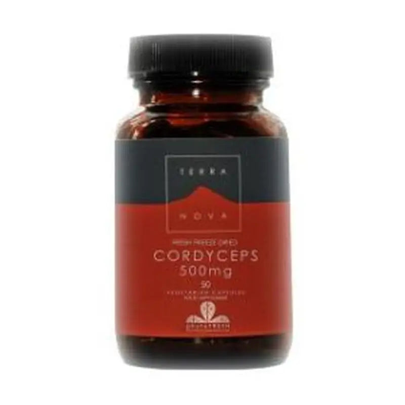 Terranova Cordyceps 500Mg. 50V Capsules