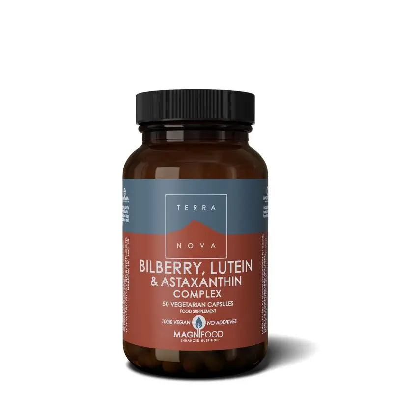 Terranova Myrtilus Lutein & Astaxanthin Complex , 50 capsules