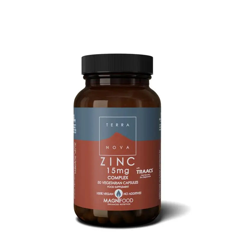 Terranova Zinc Complex , 50 capsules of 15 mg