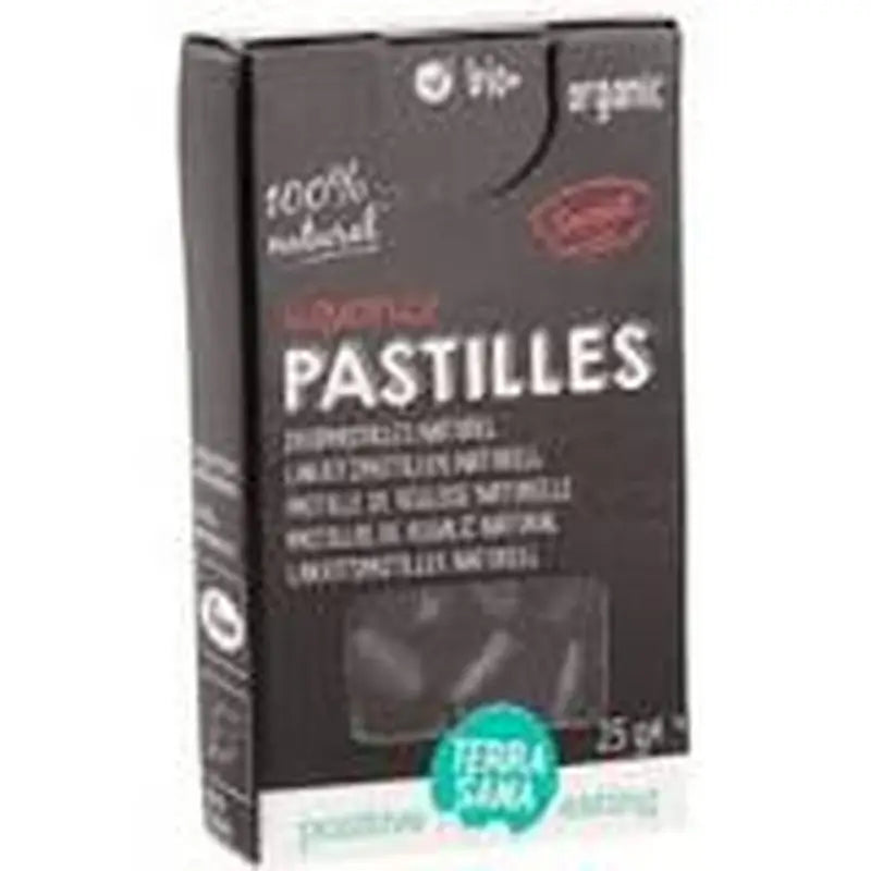 Terrasana Natural Liquorice Lozenges, 25 Gr
