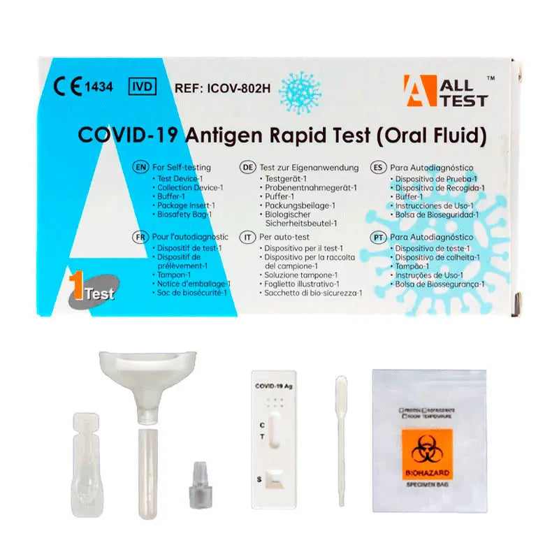 Covid-19 Saliva Antigen Rapid Test - 1 unit - All Test