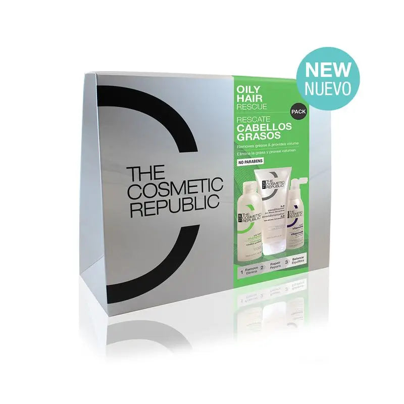 The Cosmetic Republic Greasy Hair Rescue Pack