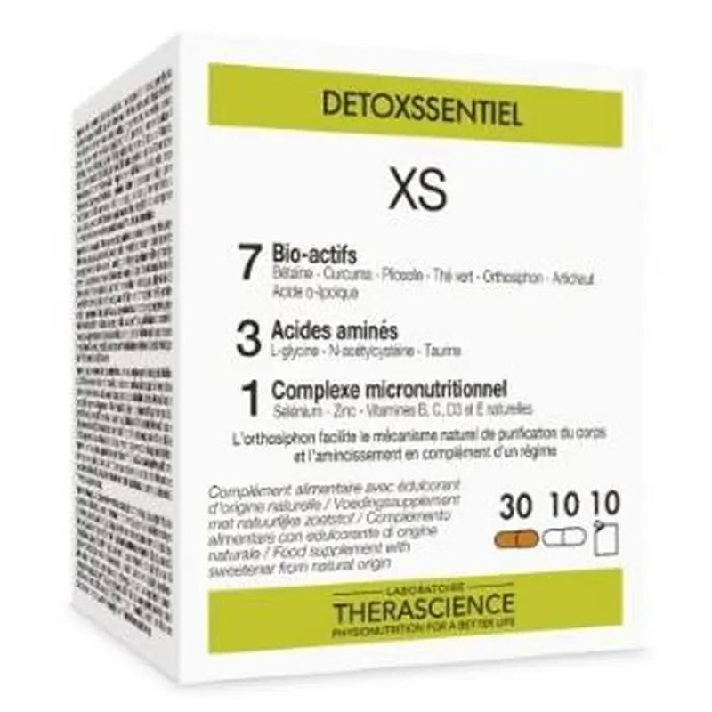 Therascience Detoxssentiel Xs 30 Capsules+10 Tablets+10 Sbrs.