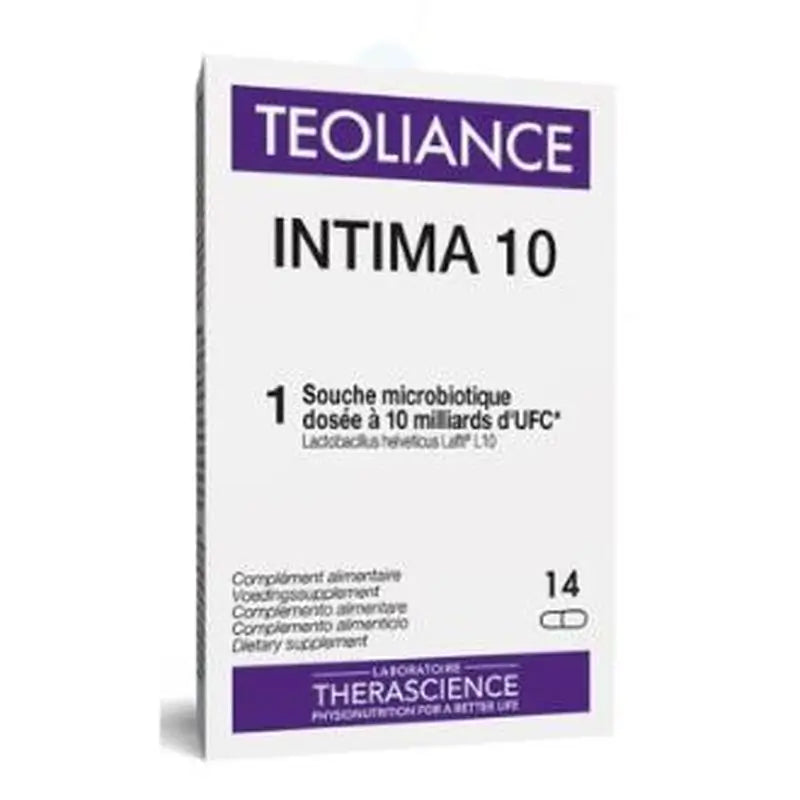 Therascience Teoliance Intima 10 14 Capsules
