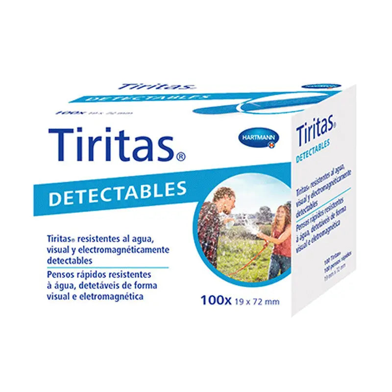 Detectable plasters 19X72Mm 100 units