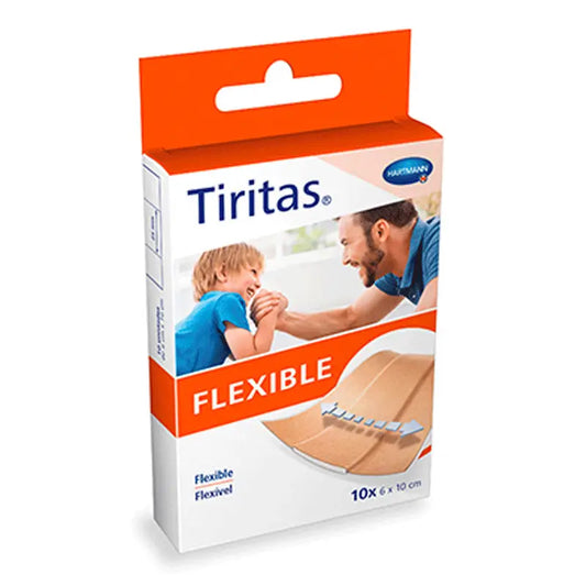 Flexible plasters 6X10 cm 10 units