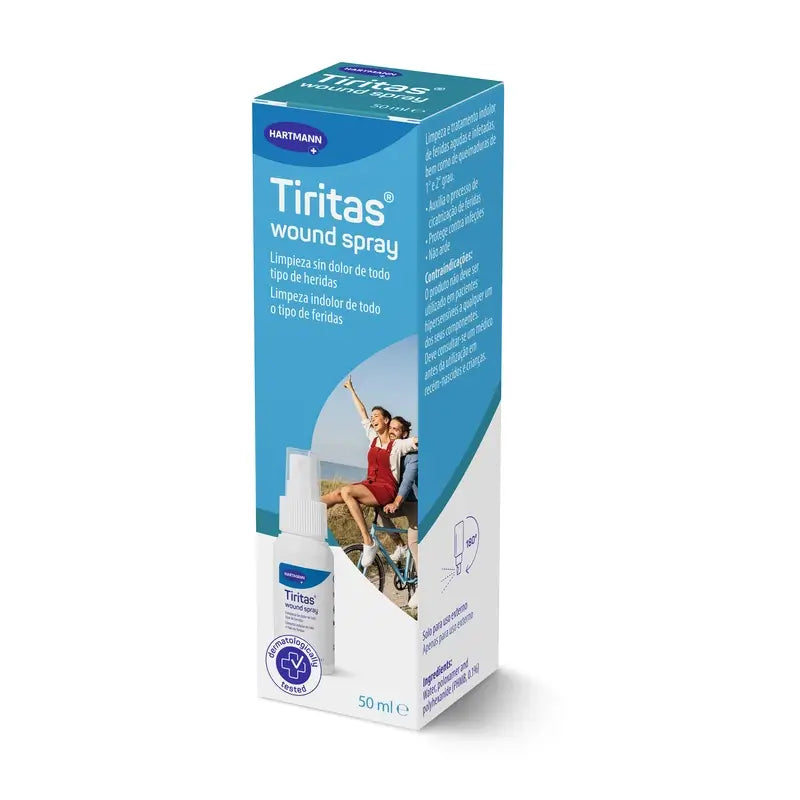Spray de nettoyage des plaies Pansement plâtre, 50 ml