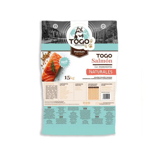 Togo Salmon Dry Feeding, 15 kg