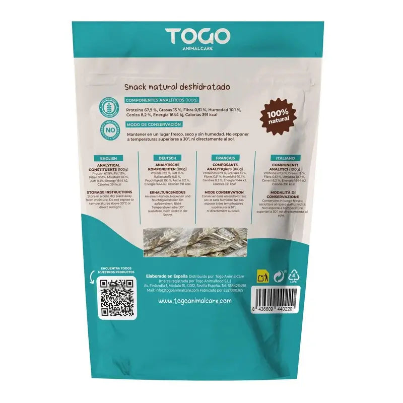 Togo Snack Anchois séchés naturels, 1 pc.