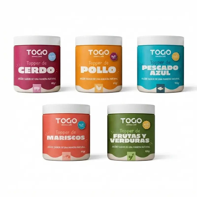 TOGO Vitality Collection : le coup de pouce en matière de saveur et de protéines dont votre animal a besoin. 5 unités