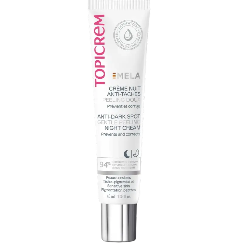Topicrem MELA Crème correctrice de nuit, 40 ml