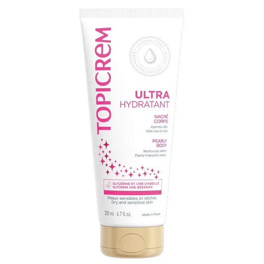 Topicrem Lait corporel nacré ultra-hydratant 200 ml