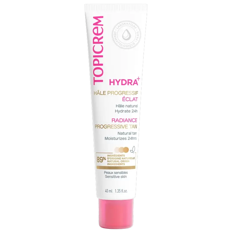 Topicrem Hydra+ Bronzage progressif, 40ml