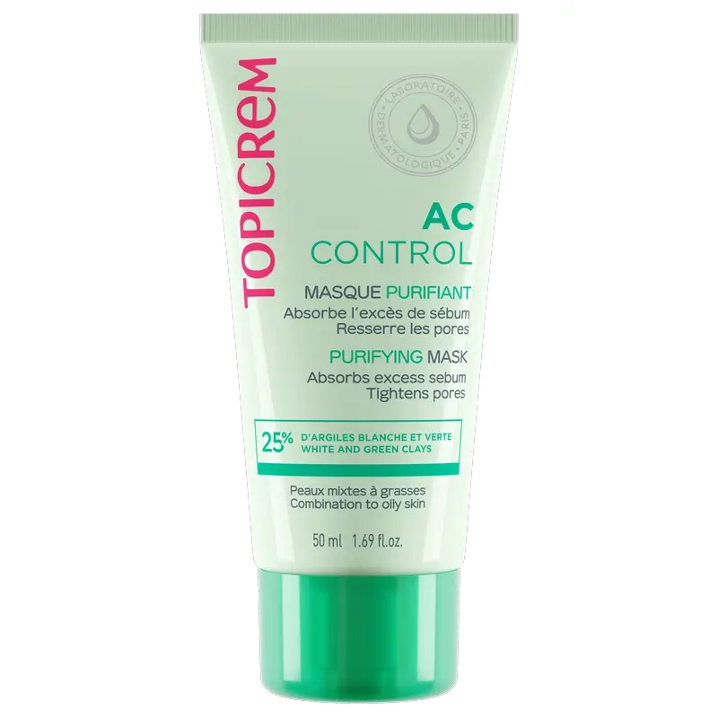 Topicrem Ac Control Masque purifiant, 50 ml