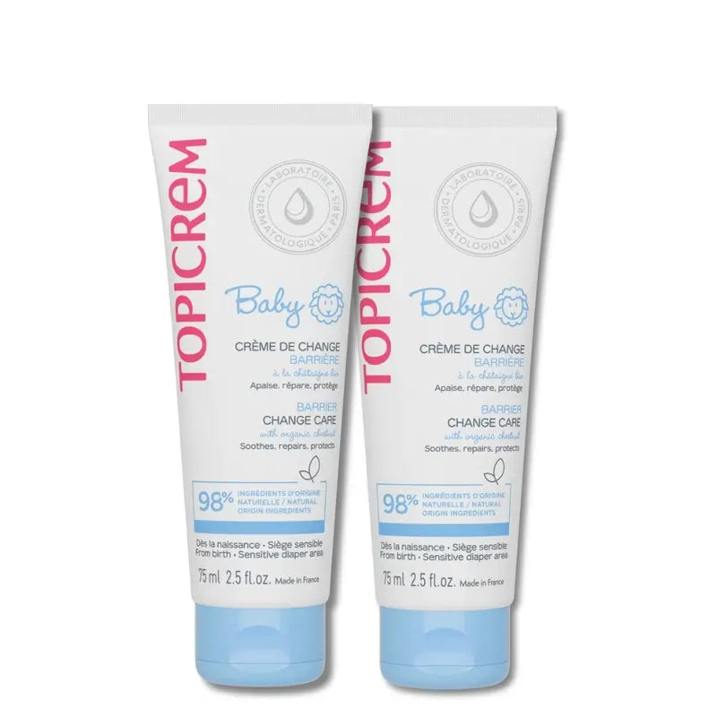 Topicrem Baby Duo Pack Crème pour le change 2ème unité 50%.
