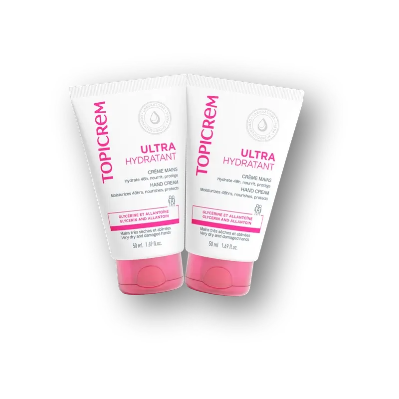 Topicrem Duo Pack Uh Ultra-Moisturising Hand Cream 50 Ml 2nd Unit 50%.