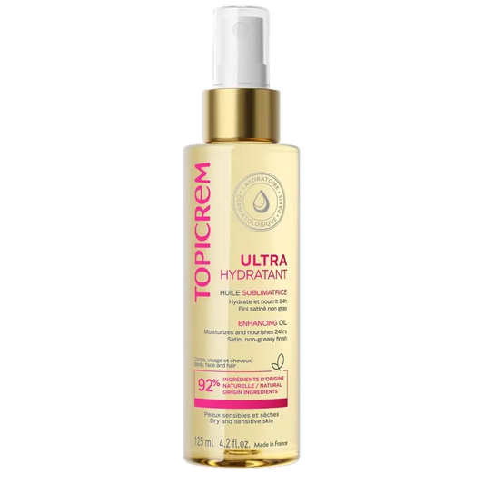 Huile ultra-hydratante Topicrem Uh, 125 ml