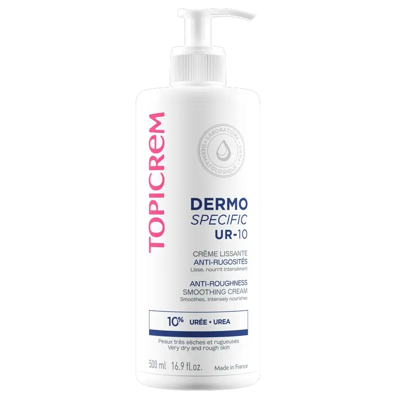 Topicrem Ur10 - Crème lissante anti-rugosité 500 ml