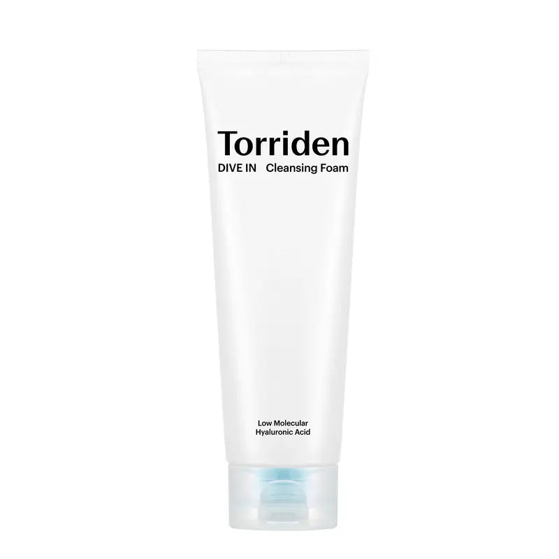 Mousse nettoyante à l'acide hyaluronique à faible poids moléculaire Torriden Dive-In, 150 ml