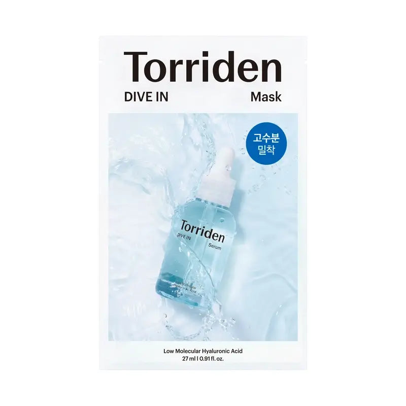 Torriden Dive-In Low Molecular Hyaluronic Acid Mask Pack, 27 Ml, 1 Unit