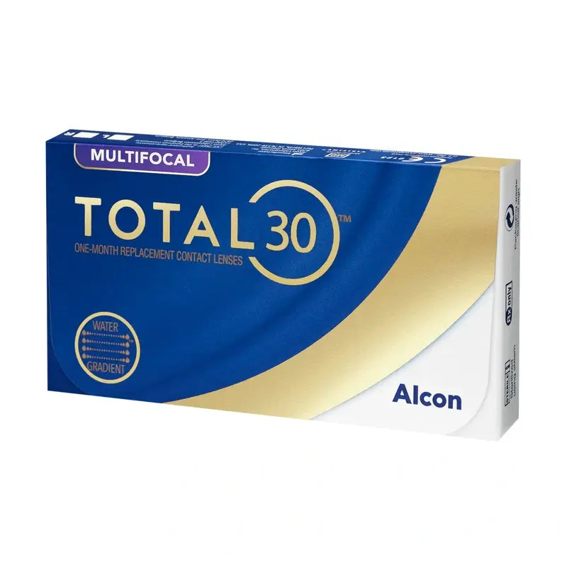Total30 Lentilles de contact mensuelles multifocales, 6 pièces