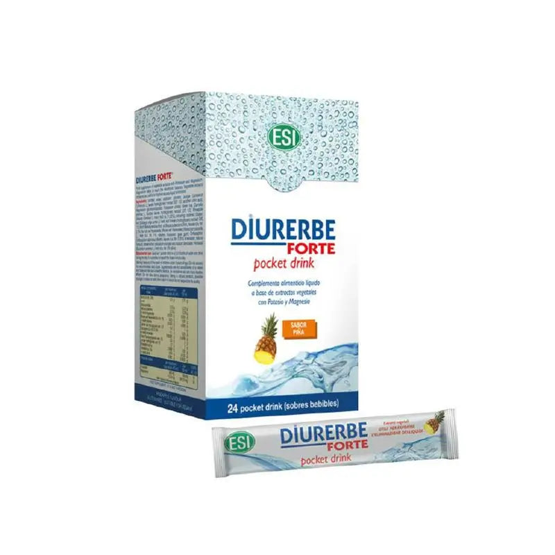 Trepatdiet Diurerbe Forte Pineapple Pocket Drink , 24 sachets