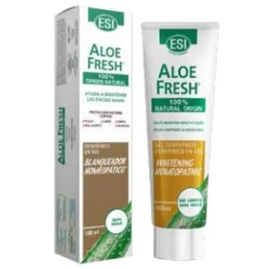 Trepatdiet-Esi Aloe Fresh Whitening Gel-Paste 100Ml.