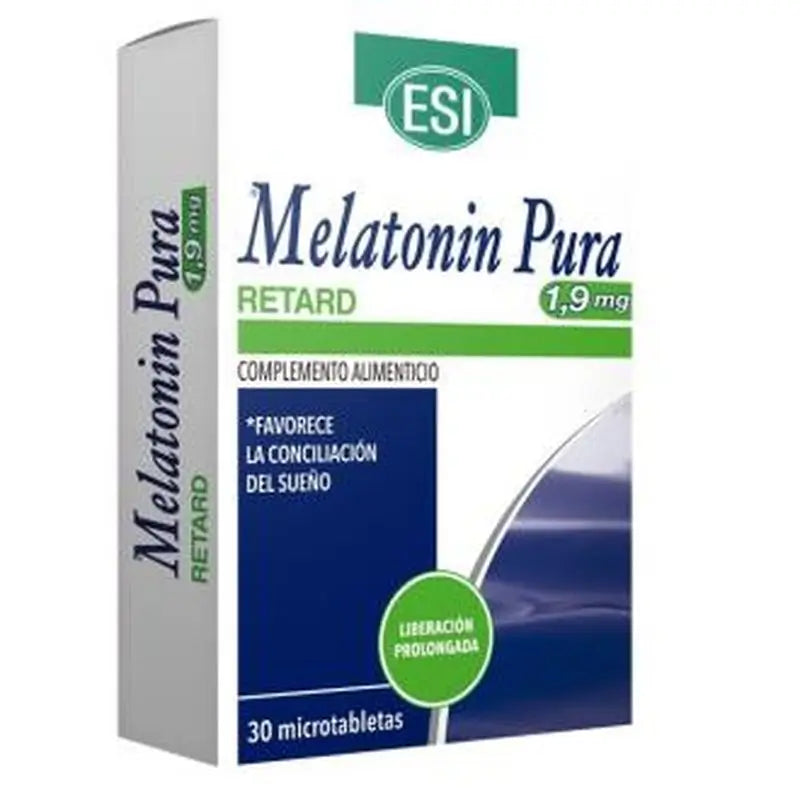 Trepatdiet-Esi Melatonin Retard Pure 1,9Mg. 30Microtablets