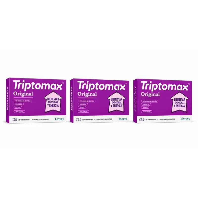 Triptomax Pack 3 x 30 Comprimés