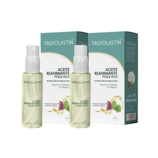 Trofolastin Huile raffermissante Dry Touch, 2X100 Ml