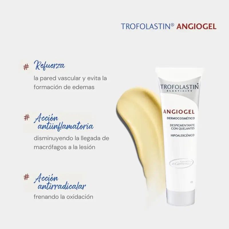 Trofolastin Angiogel Crème dépigmentante 100 Ml
