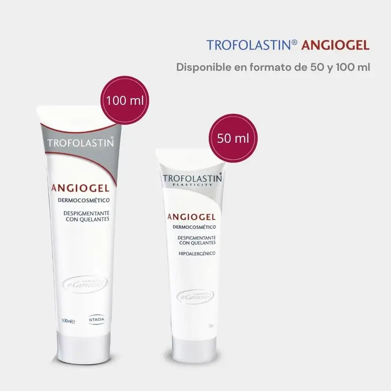 Trofolastin Angiogel Crème dépigmentante 100 Ml