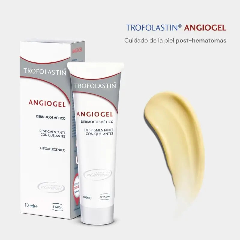 Trofolastin Angiogel Crème dépigmentante, 2x100 ml