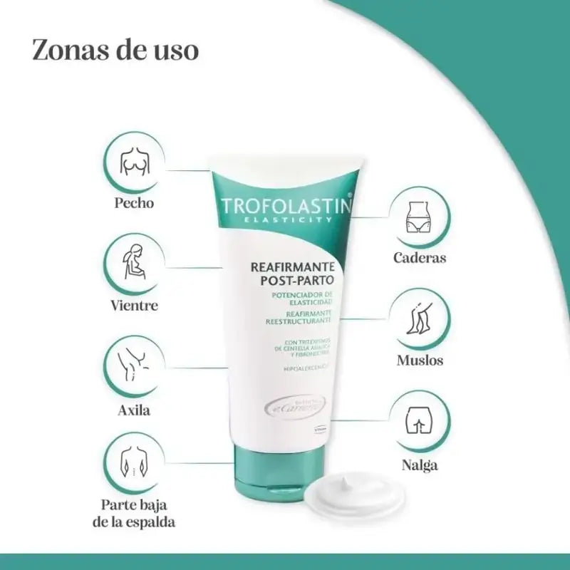 Trofolastin Postpartum Firming Cream, Pack 2 x 200 ml