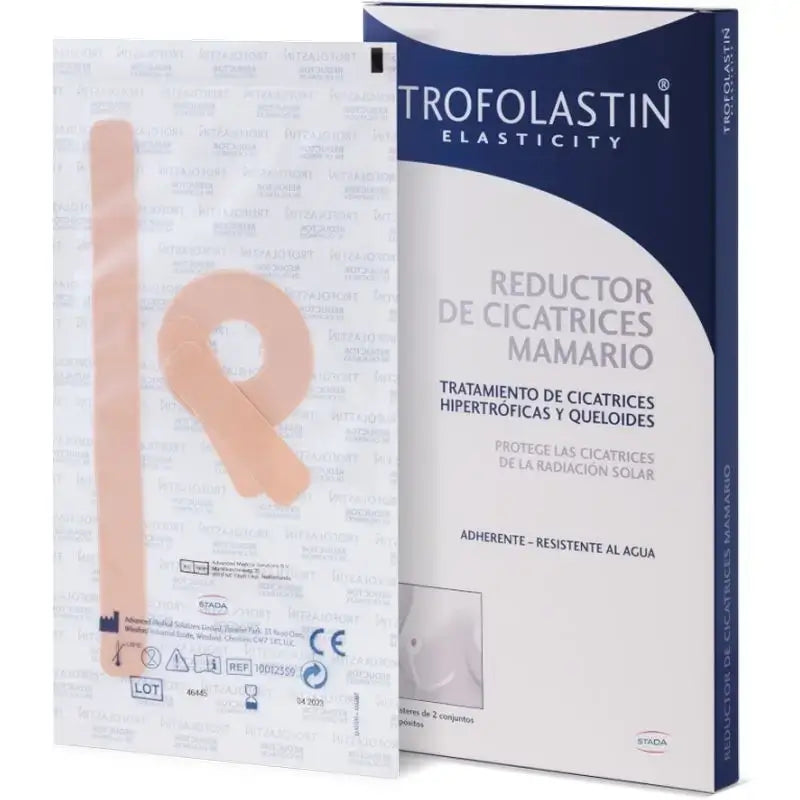 Trofolastin Réducteur de cicatrices mammaires, 3x2 pansements, paquet de 2