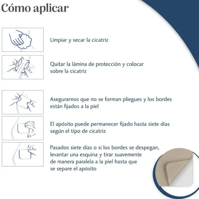 Trofolastin Réducteur de cicatrices mammaires, 3 x 2 patchs