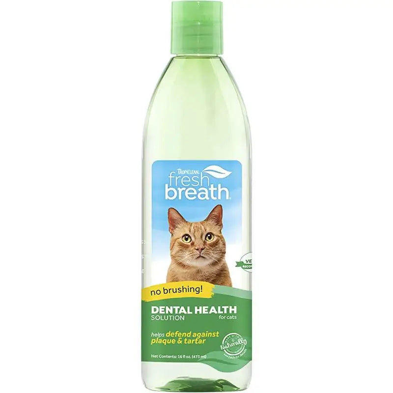 Tropiclean Fresh Breath Cat Dental Hygiene Solution 473Ml