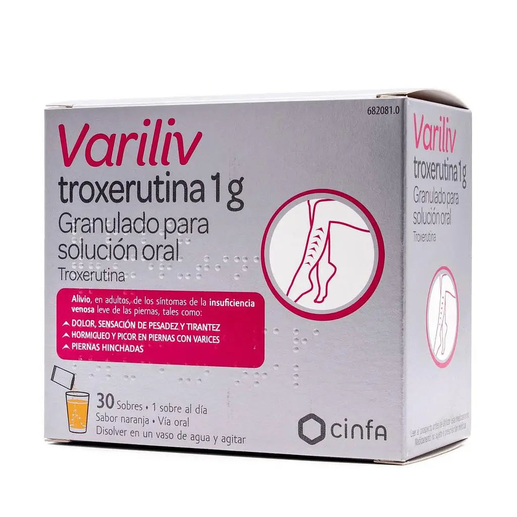 Variliv Troxerutin 1 g 30 sachets