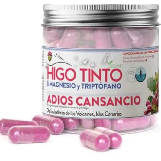 Tuno Canarias Red Fig With Magnesium And Tryptophan 90 Capsules