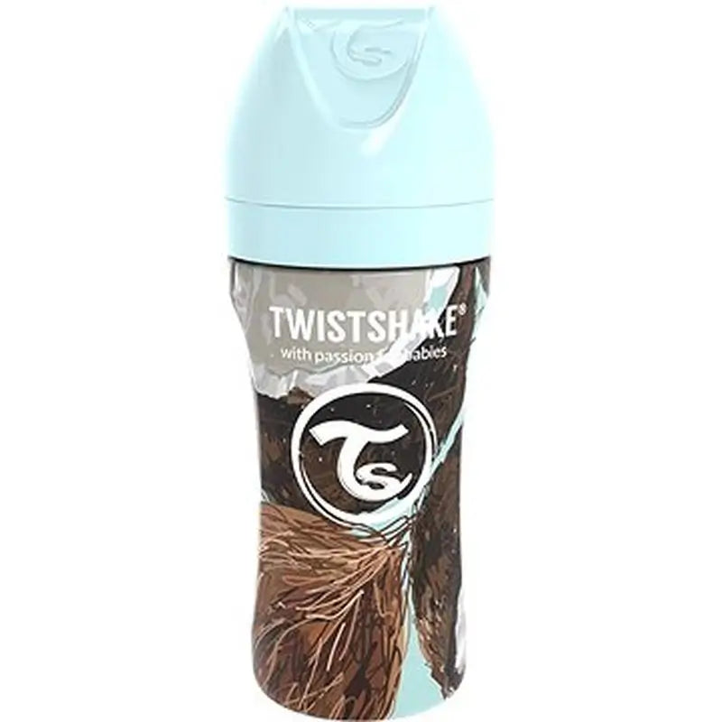 Twistshake Anti-Colic Coconut Steel Bottle, 330 ml