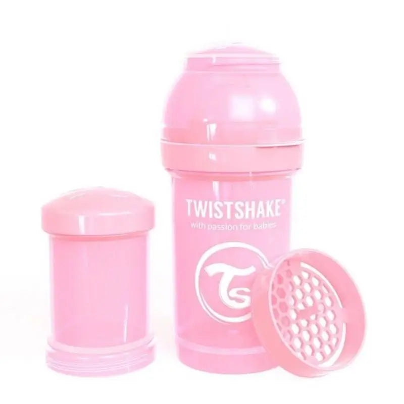 Twistshake Anti-Colic Bottle Pink , 180 ml
